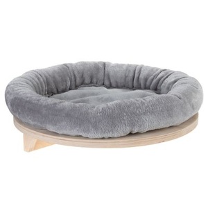 Wandliegebett Natural Paradise hellgrau - Ø 48 cm