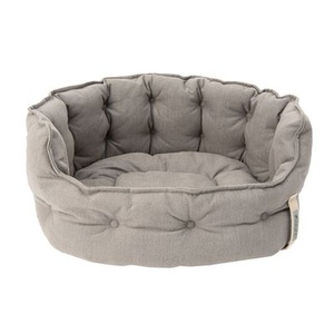 zooplus Exclusive, Hundebett Cozy ecoLIFE Grau - L 80 x B 72 x H 31 cm