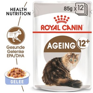 Royal Canin, Royal Canin Ageing +12 in Gelee - 24 x 85 g, 