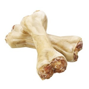 Barkoo, Barkoo Kauknochen mit Ochsenziemerfüllung - 6 St. je 12 cm (330 g), 