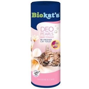 Biokat´s, Biokat´s Deo Pearls - Baby Powder 700 g, Biokat's Deo Pearls Baby Powder Katzenstreu-Frischezusatz (700g)