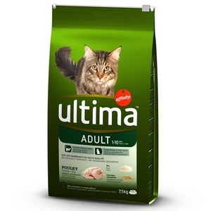 Affinity Ultima, Ultima Cat Hairball - Truthahn & Reis - Sparpaket: 2 x 7,5 kg, 1 kg gratis! Ultima Cat 7,5 kg - Hairball Truthahn & Reis