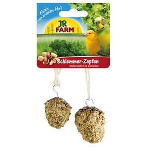 JR Birds, JR Birds Schlemmer-Zapfen - 6 Stück, JR Vogelsnack Schlemmer-Zapfen 2Stk.