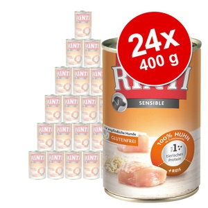 RINTI, RINTI Sensible 6 x 400 g - Huhn & Kartoffeln, Rinti Sensible Huhn und Kartoffeln für Hunde (400g)
