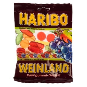 HARIBO, Haribo Weinland Weingummi - 200 g, Haribo Weinland 175g