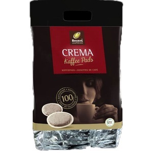 Beyers Koffie, Beyers Kaffeepads Crema - 6 x 100 Pads, 