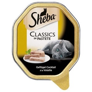 Sheba, Sheba Craft Collection Schale 22 x 85 g - Pastete mit feinen Stückchen mit Rind, 