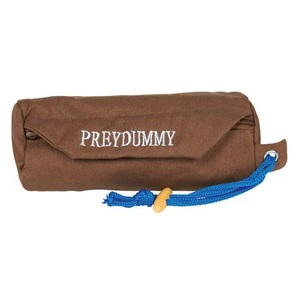 Trixie, Trixie Preydummy Canvas braun 8x20cm, Trixie Preydummy Canvas Beutel für Futter - dunkelbraun