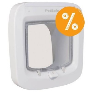 Petsafe, PetSafe Microchip Katzenklappe - PetSafe Katzenklappe weiß, PetSafe Microchip Katzenklappe - PetSafe Katzenklappe weiss