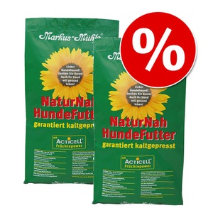 Markus Mühle, Markus-Mühle NaturNahfutter - Sparpaket: 2 x 15 kg, Markus-Mühle NaturNahfutter - 15 kg