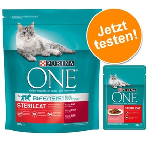 Purina One, Purina ONE Sensitive - 800 g, Purina ONE Trockenfutter Sensitive Truthahn & Reis, 800 g