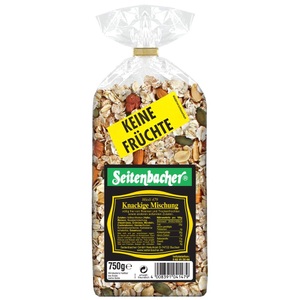 Seitenbacher, Seitenbacher Müsli Knackige Mischung - 3 x 750 g, Seitenbacher® Knackige Mischung