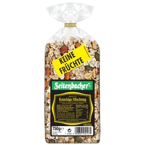 Seitenbacher, Seitenbacher Müsli Knackige Mischung - 3 x 750 g, Knackige Mischung (750g)