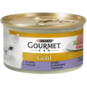 Jumbopack: Gourmet Gold 96 x 85 g - Zarte Häppchen in Sosse: Rind, Huhn & Leber, Lachs & Huhn, Truthahn & Ente