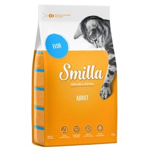Smilla, Smilla Adult Fisch - 1 kg, Zum Sonderpreis! Smilla Trockenfutter 1 kg - Adult Fisch