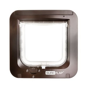 SureFlap, SureFlap Mikrochip Katzenklappe - Sureflap braun, SureFlap Katzenklappe mit Chip - Sureflap braun