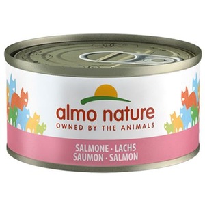 Almo Nature Legend, Sparpaket Almo Nature 24 x 70 g - Lachs & Karotte, 