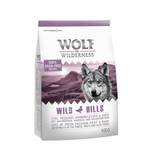 Wolf of Wilderness, Wolf of Wilderness Trockenfutter für Hunde - Fiery Volcanoes - Lamm (Single Protein, 300 g)