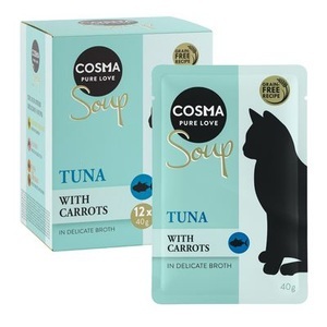 Cosma, Cosma Soup 12 x 40 g Hühnchenbrust mit Kürbis, Cosma Soup 12 x 40 g - Hühnchenbrust mit Kürbis