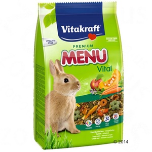 Vitakraft, Vitakraft Menü Vital Zwergkaninchenfutter - 5 kg, Vitakraft Premium Menü Vital Zwergkaninchen 5 kg