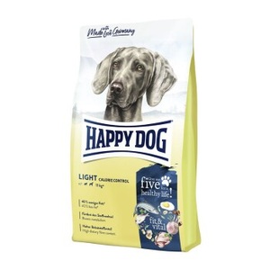 Happy Dog, Happy Dog Fit & Vital Light Calorie Control Hundefutter 4kg, HAPPY DOG fit & vital Trockenfutter Hund Adult, Light Calorie Control 4 kg