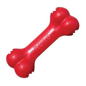 Kong, KONG Goodie Bone, Medium, 18cm, rot Hunde Spielzeug, KONG Goodie Bone Classic