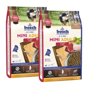 Bosch, bosch Mini Adult Lamm & Reis 2x3 kg, bosch Mini Adult Lamm & Reis 2x3 kg