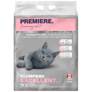 Première, PREMIERE Excellent Babypuder Klumpstreu 12 kg, PREMIERE Excellent Babypuder Klumpstreu 12 kg