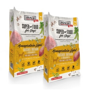MAC´s, MAC's Dog Mono Trockenfutter Hund Senior Light Truthahn 2x3 kg, MAC's Dog Mono Trockenfutter Hund Senior Light Truthahn 2x3 kg