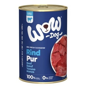 WOW, WOW Pur Adult 6x400g Rind, WOW Pur Adult 6x400g Rind