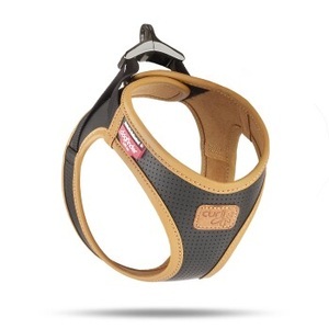 curli, curli Geschirr Apfelleder, 3XS, Schwarz, Curli Hunde-Geschirr »Geschirr Apfelleder«, Leder