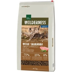 REAL NATURE, REAL NATURE WILDERNESS Adult Wide Savannah Geflügel mit Wildschwein und Lamm 7 kg, REAL NATURE WILDERNESS Adult Wide Savannah Geflügel mit Wildschwein und Lamm 7 kg
