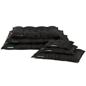 Doctor Bark, Doctor Bark Einlegekissen zu Hundebett- schwarz, Doctor Bark Liegekissen Urban schwarz M