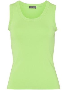 MYBC, Stricktop Rundhals-Ausschnitt MYBC grün