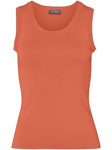MYBC, Stricktop Rundhals-Ausschnitt MYBC orange