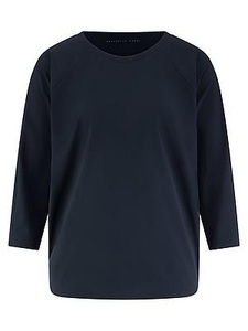 Raffaello Rossi, Rundhals-Shirt 3/4-Arm Raffaello Rossi blau