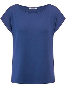 Peter Hahn, Shirt Rundhals-Ausschnitt Peter Hahn blau