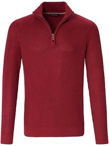 Louis Sayn, Pullover Stehbundkragen Louis Sayn rot