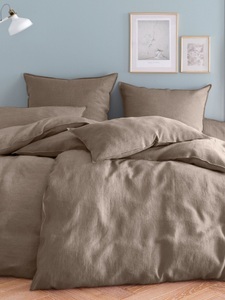 Proflax, Bettbezug ca. 155x220cm Proflax beige, Bettbezug ca. 155x220cm Proflax beige
