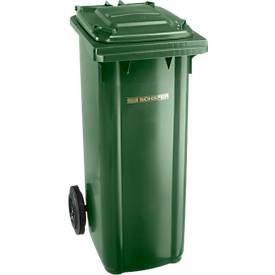 SSI Schäfer, Mülltonne GMT, 140 l, fahrbar, grün, Mülltonne GMT, 140 l, fahrbar, grün