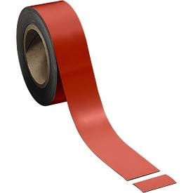 undefined, Magnetband, hellrot, 50 x 10000 mm, Magnetband, hellrot, 50 x 10000 mm