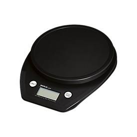Maul, Maul Briefwaage Wägebereich (max.) 5000 g Ablesbarkeit 1 g batteriebetrieben Schwarz, Maul Briefwaage, MAULgoal mit Batterie, 5000g, 1646090
