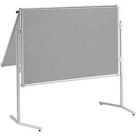 Maul, MAUL Moderationstafel Pro, klappbar, Textil/Textil grau, MAUL Moderationstafel Pro, klappbar, Textil/Textil grau