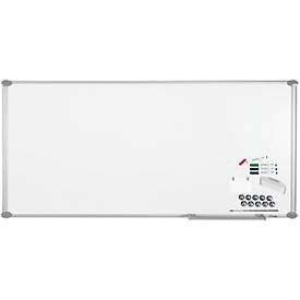 Maul, MAUL Whiteboard Premium 2000 SET, silber, kunststoffbeschichtet, 1200 x 2400 mm, MAUL Whiteboard Premium 2000 SET, silber, kunststoffbeschichtet, 1200 x 2400 mm
