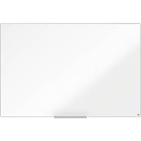 Nobo, Whiteboard PRO, Nobo Impression Pro Wandmontierbares Magnetisches Whiteboard 1915397 Emaille Schlankes Alurahmen InvisaMount-Montagesystem 1500 x 1000 mm Weiss