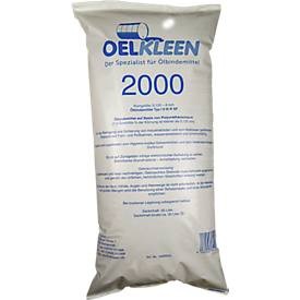 undefined, Ölbindemittel Oel-Kleen 2000 - Ölbinder Typ III R/SF, Ölbindemittel Oel-Kleen 2000, Typ III R/SF, auch für Säuren & Laugen, Volumen 50 l, Pelletgröße 0,125-4 mm, Sack mit 50 kg, weiß