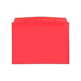 Orgatex, Orgatex-Magnettaschen, A6 quer, rot, 10 St., Orgatex-Magnettaschen, A6 quer, rot, 10 St.