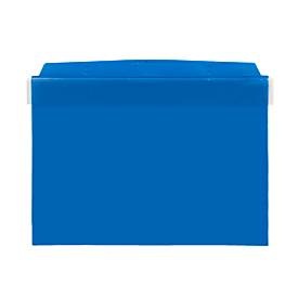 undefined, Orgatex-Magnettaschen, m. Klappe, A5 quer, blau, 10 St., Orgatex-Magnettaschen, m. Klappe, A5 quer, blau, 10 St.