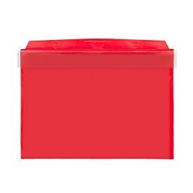 Orgatex, Orgatex-Magnettaschen, m. Klappe, A5 quer, rot, 50 St., Orgatex-Magnettaschen, m. Klappe, A5 quer, rot, 50 St.