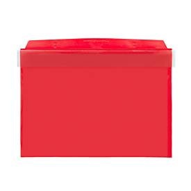 Orgatex, Orgatex-Magnettaschen, m. Klappe, A5 quer, rot, 10 St., Orgatex-Magnettaschen, m. Klappe, A5 quer, rot, 10 St.